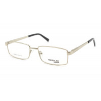 Металлические мужские очки для зрения Amshar 8735